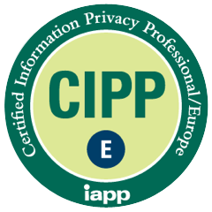 GDPR CIPP/E CERTIFIED