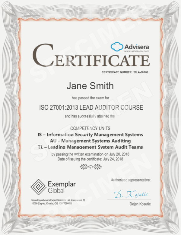 ISO 27001 CERTIFIED LEAD AUDITOR TRAINING COURSE - Image 4